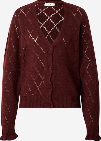 JDY Strickjacke 'JDYLetty' in Rot: Vorderseite