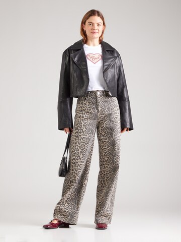 Wide leg Pantaloni di Tally Weijl in grigio