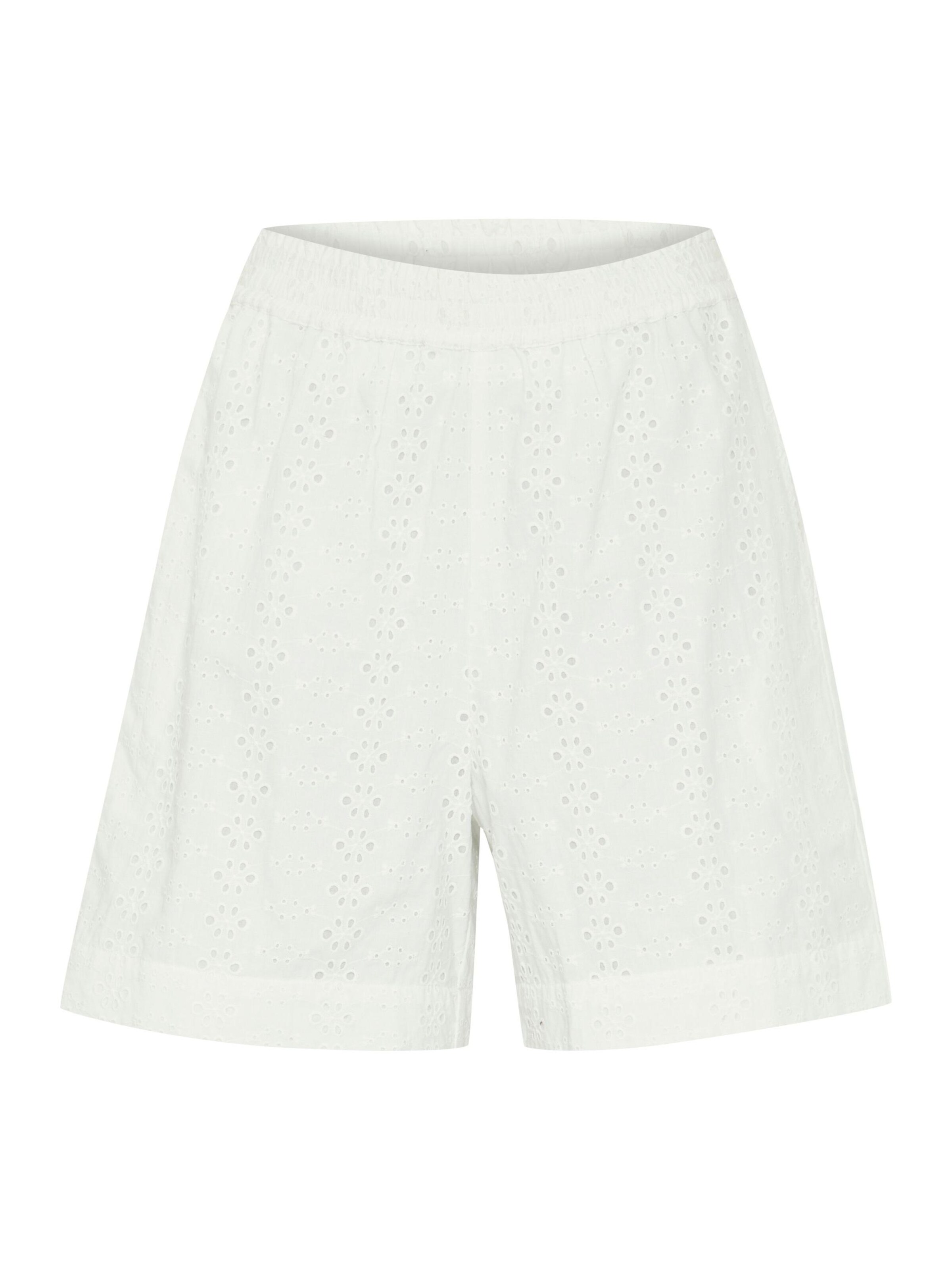 Pantalon b.young en blanc : devant