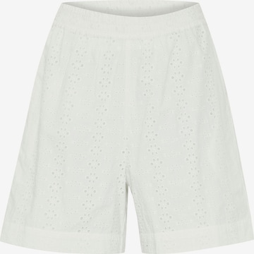 b.young Broek in Wit: voorkant