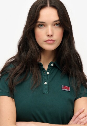 Superdry Shirt 'Athletic Essentials' in Groen
