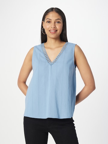 Top di Molly BRACKEN in blu: frontale