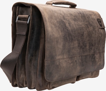 Borsa a tracolla Jackie 1961 misura grande in pelle marrone scuro Borsa a tracolla Jackie 1961 misura grande in pelle marrone scuro