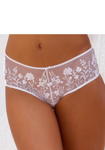 LASCANA Boyshorts in White: front