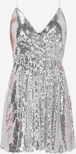 Suknelė iš faina, spalva – sidabrinė, Prekių apžvalga