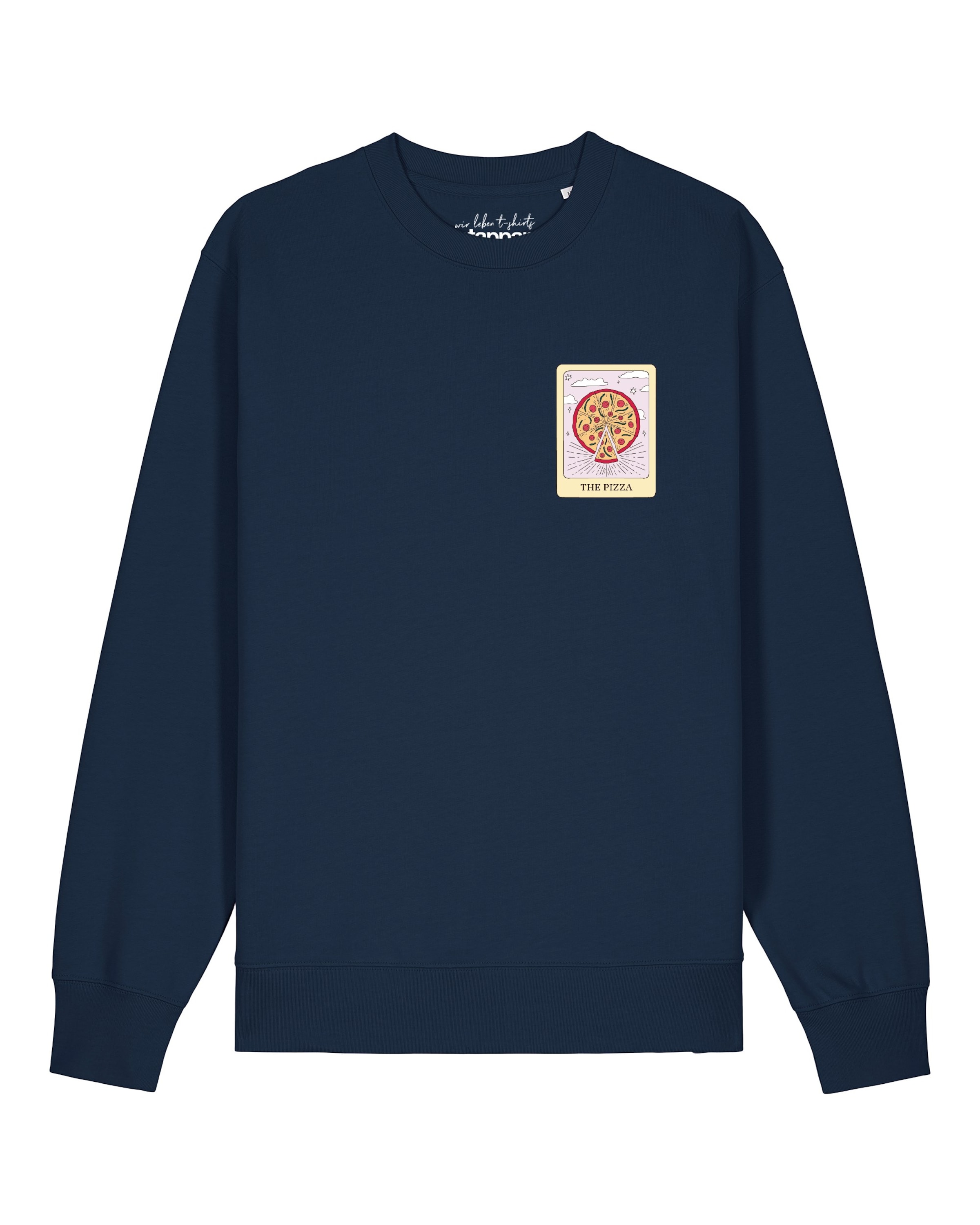 Watapparel Sweatshirt ' Tarot ' in Blauw: voorkant
