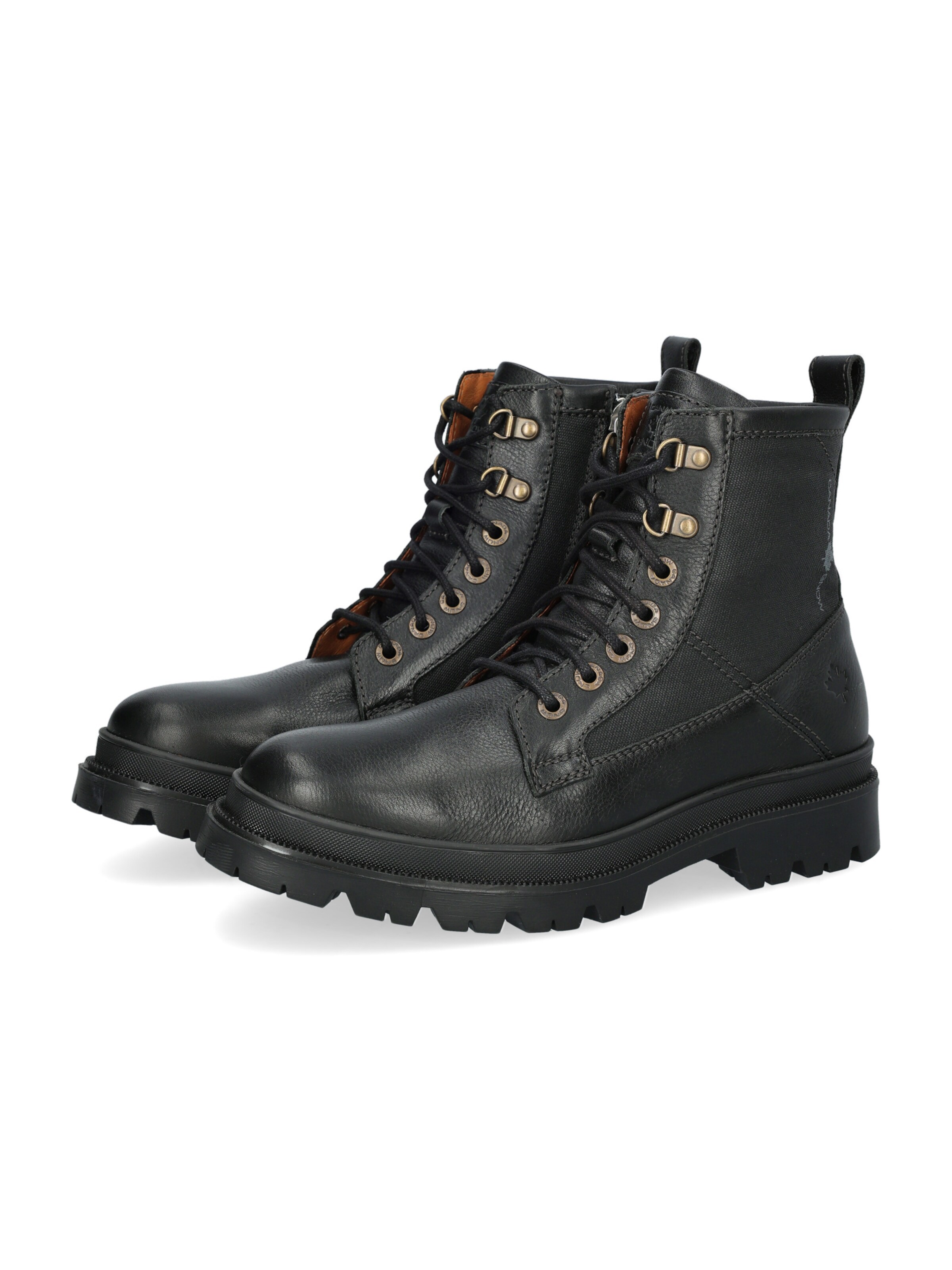 CANADA SNOW Lace-up boots 'MOUNT HEKTOR' in Black: front