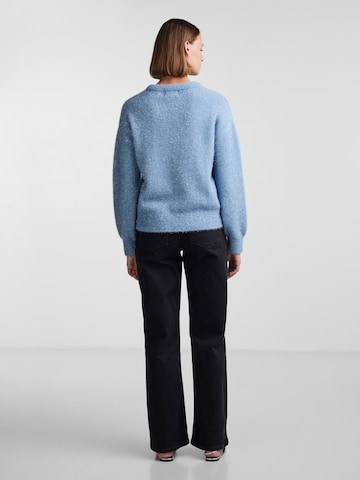 PIECES Pullover 'SNOW' in Blau