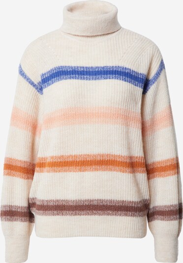 NÜMPH Sweater 'ECLIN' in Blue / Orange / Peach / White, Item view