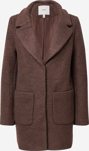 Manteau d’hiver 'Stipa' ICHI en marron : devant