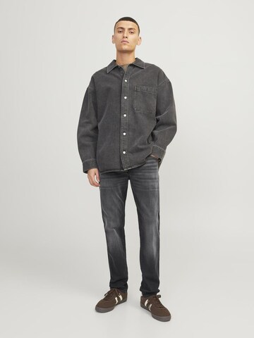 JACK & JONES Слим Джинсы 'JJIGlenn JJFox' в Черный