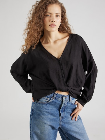 ONLY Blouse 'MASCHA' in Zwart: voorkant