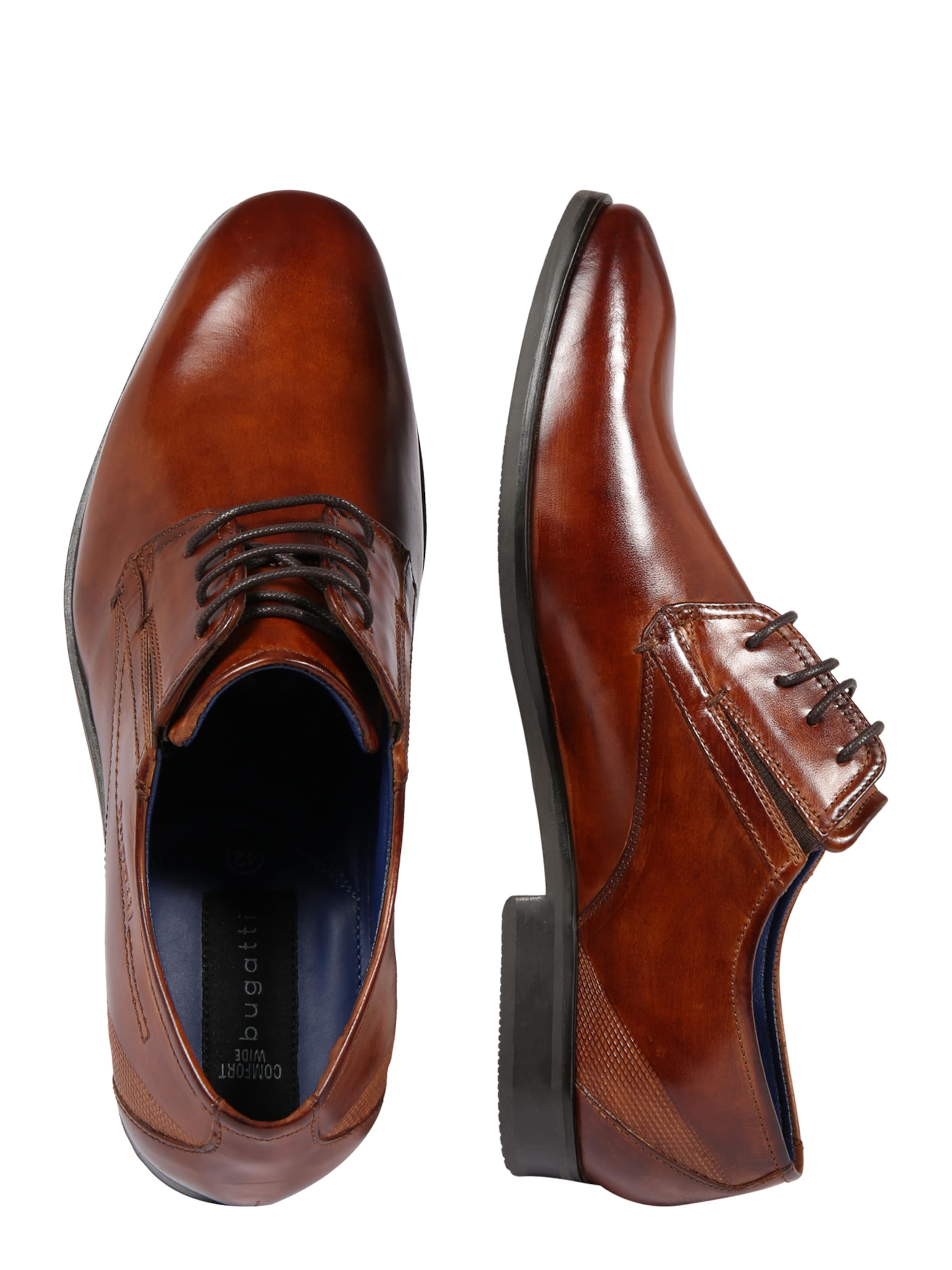 Pantofi cu șireturi 'Savio Evo' de la bugatti pe maro