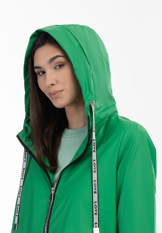 MYMO Ανοιξιάτικο και φθινοπωρινό παλτό σε πράσινο
