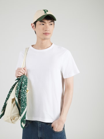 Abercrombie & Fitch Футболка в Синий: спереди