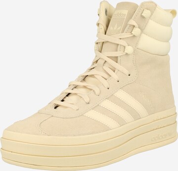 Stivaletto stringato 'Gazelle' di ADIDAS ORIGINALS in bianco: frontale