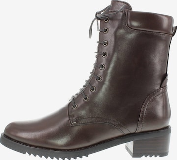 Everybody Lace-Up Ankle Boots 'BIONDA' in Brown: front