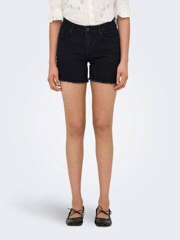 ONLY Slim fit Jeans in Black: front