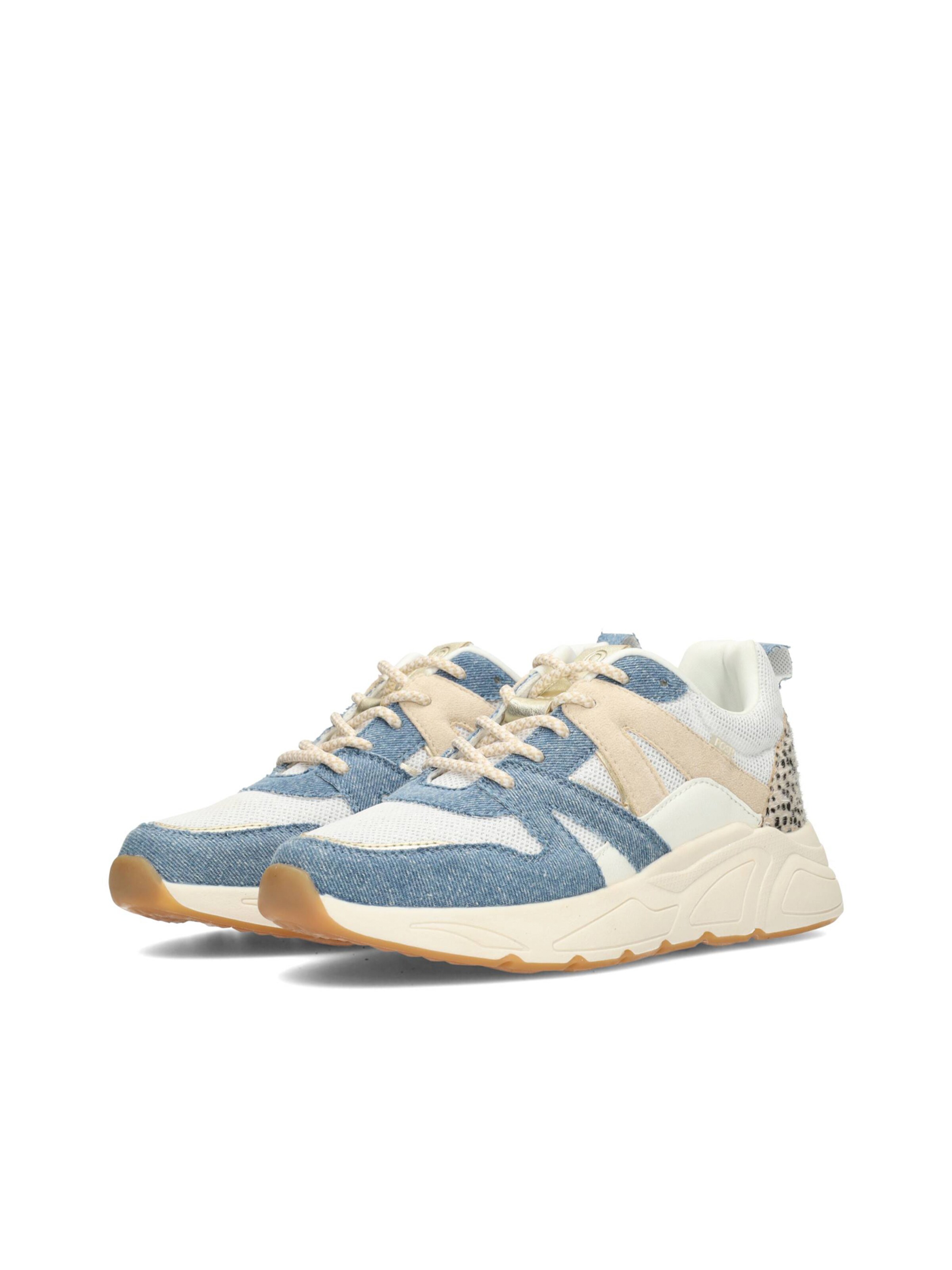 Baskets basses 'CAROCEL' POSH by Poelman en mélange de couleurs