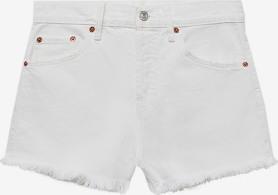 MANGO Farkut 'ELENA' värissä valkoinen denim, Tuotenäkymä