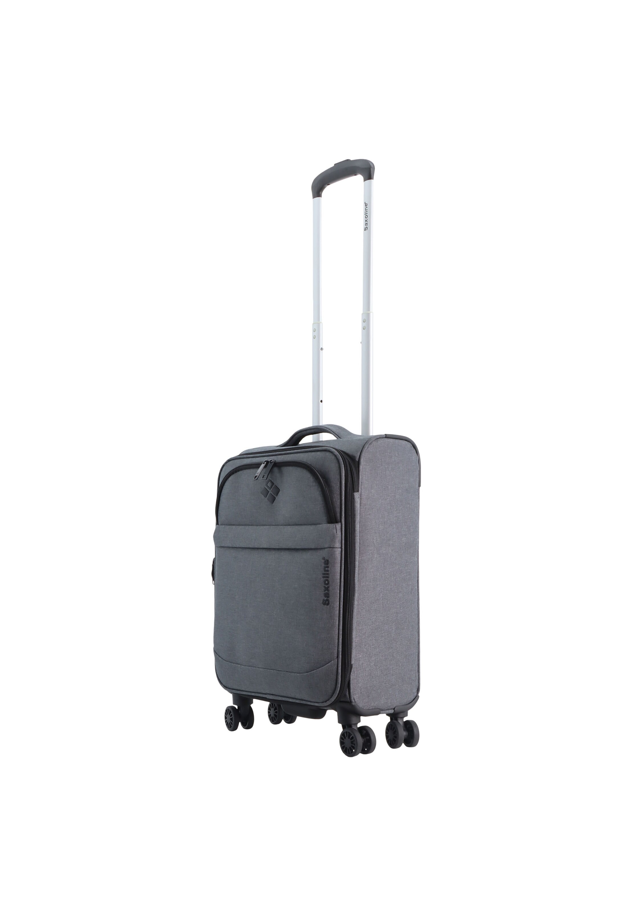 Saxoline Koffer in Grau