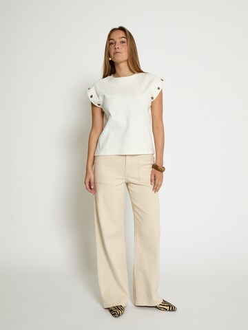 minus - Camiseta 'Stefi' en blanco