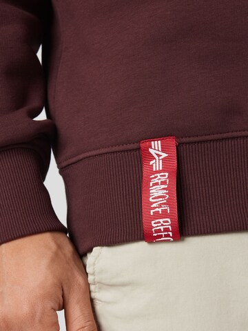 ALPHA INDUSTRIES Tréning póló - piros