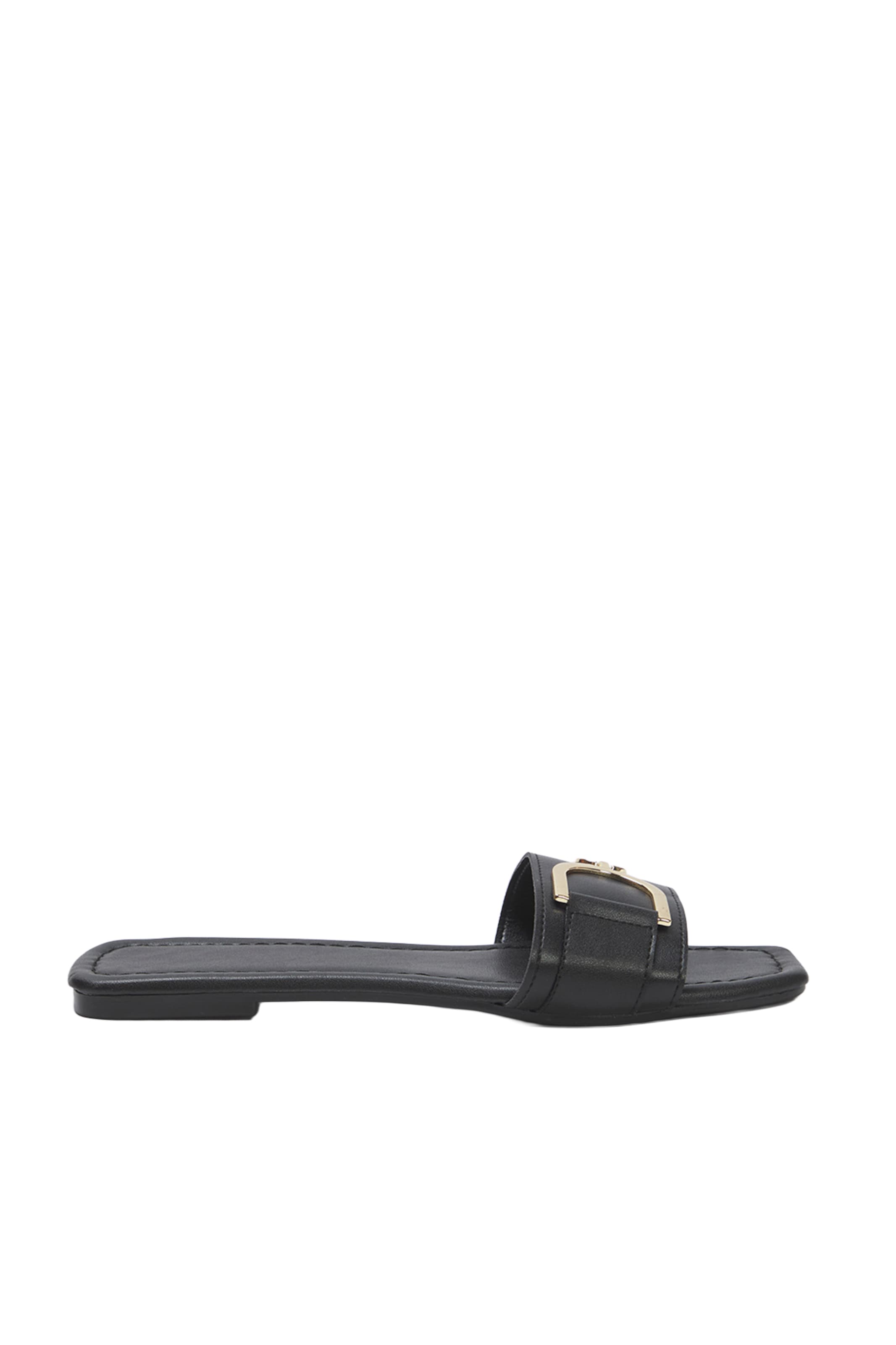 Trendyol - Zapatos abiertos en negro: frente