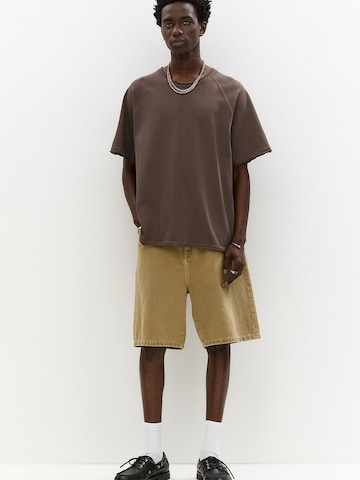 Pull&Bear Bluser & t-shirts i brun: forside