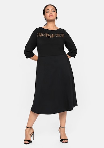 SHEEGO Dress in Black: front