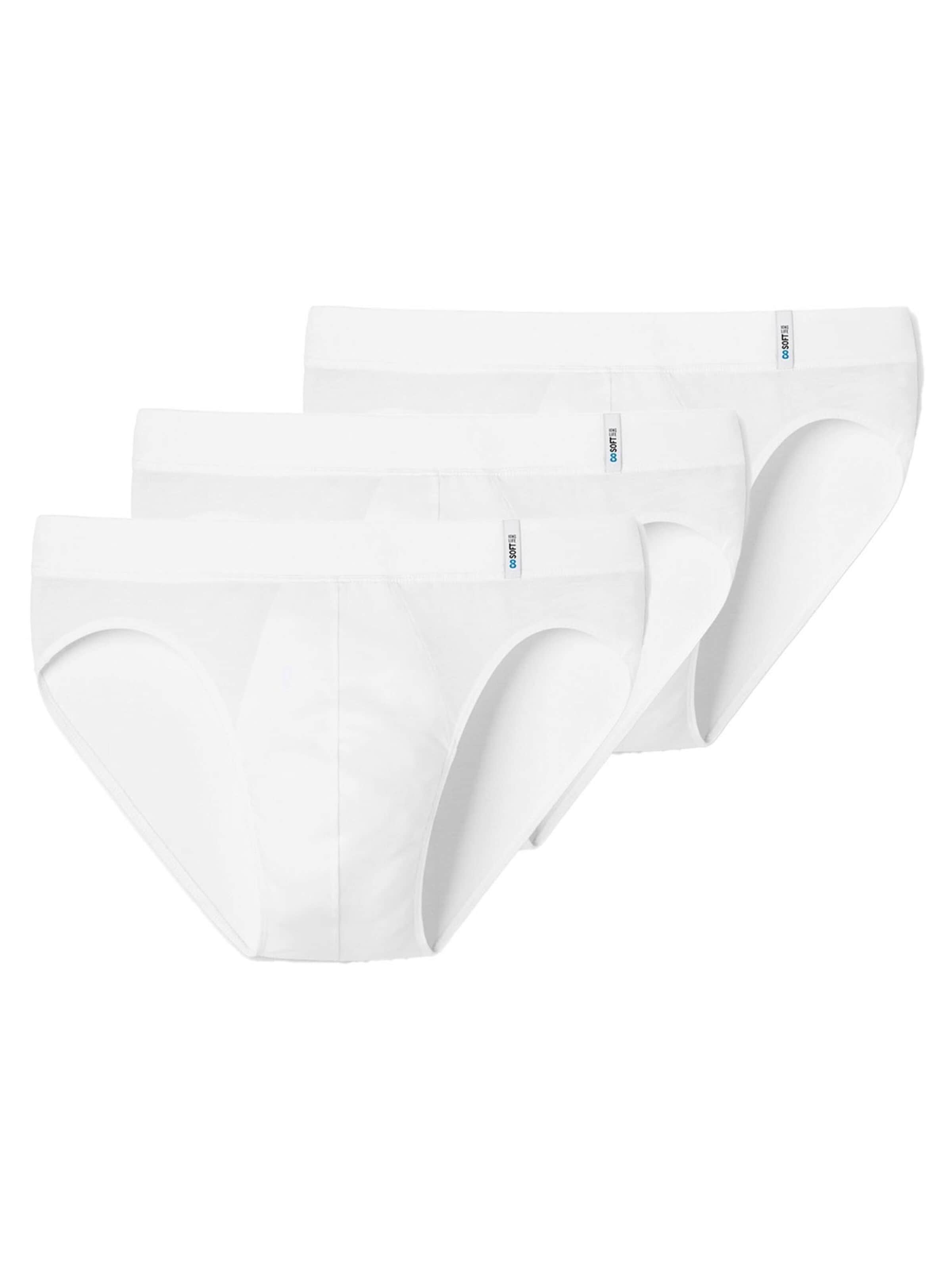 SCHIESSER Slip 'Long Life Soft' in S in de kleur Wit, Productweergave