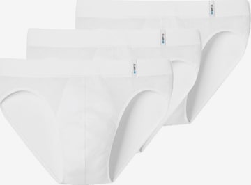 SCHIESSER Slip 'Long Life Soft' in Weiß: Vorderseite