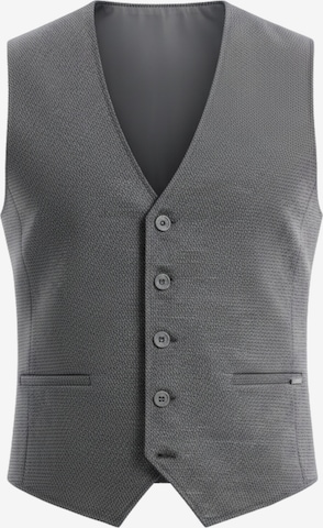 Ombre Weste in Grau: Vorderseite