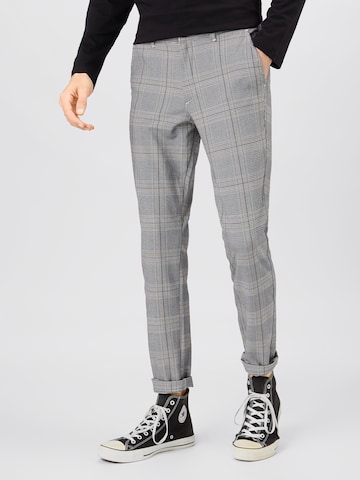 JACK & JONES Slimfit Chinohose 'Marco Stuart' in Grau: predná strana