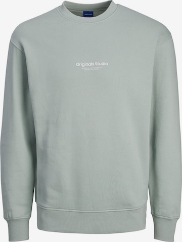 JACK & JONES MINI Sweatshirt 'JORVesterbro' in Green: front