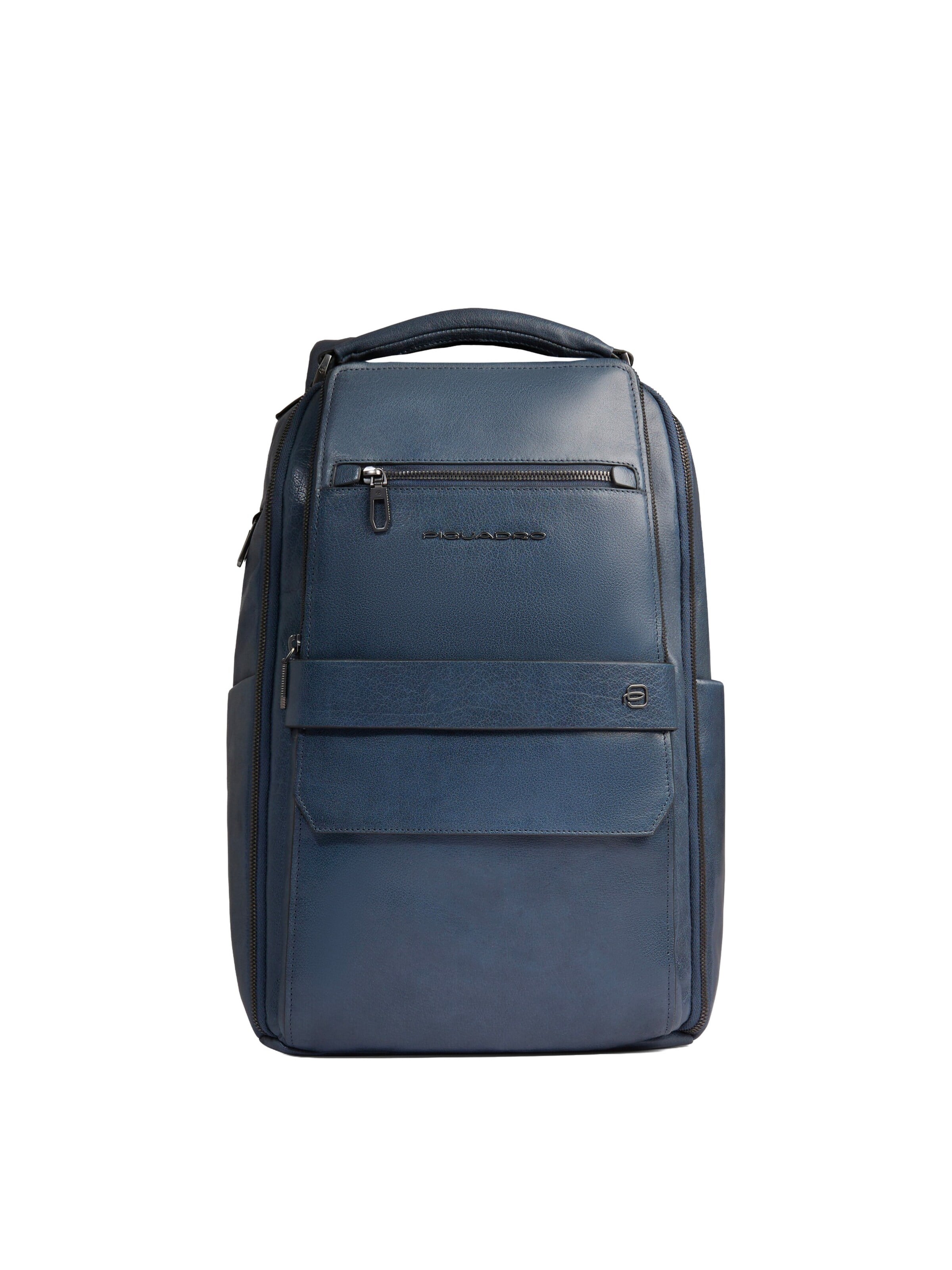 Piquadro Backpack in Blue: front