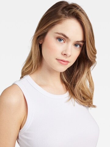 Mavi Top in White