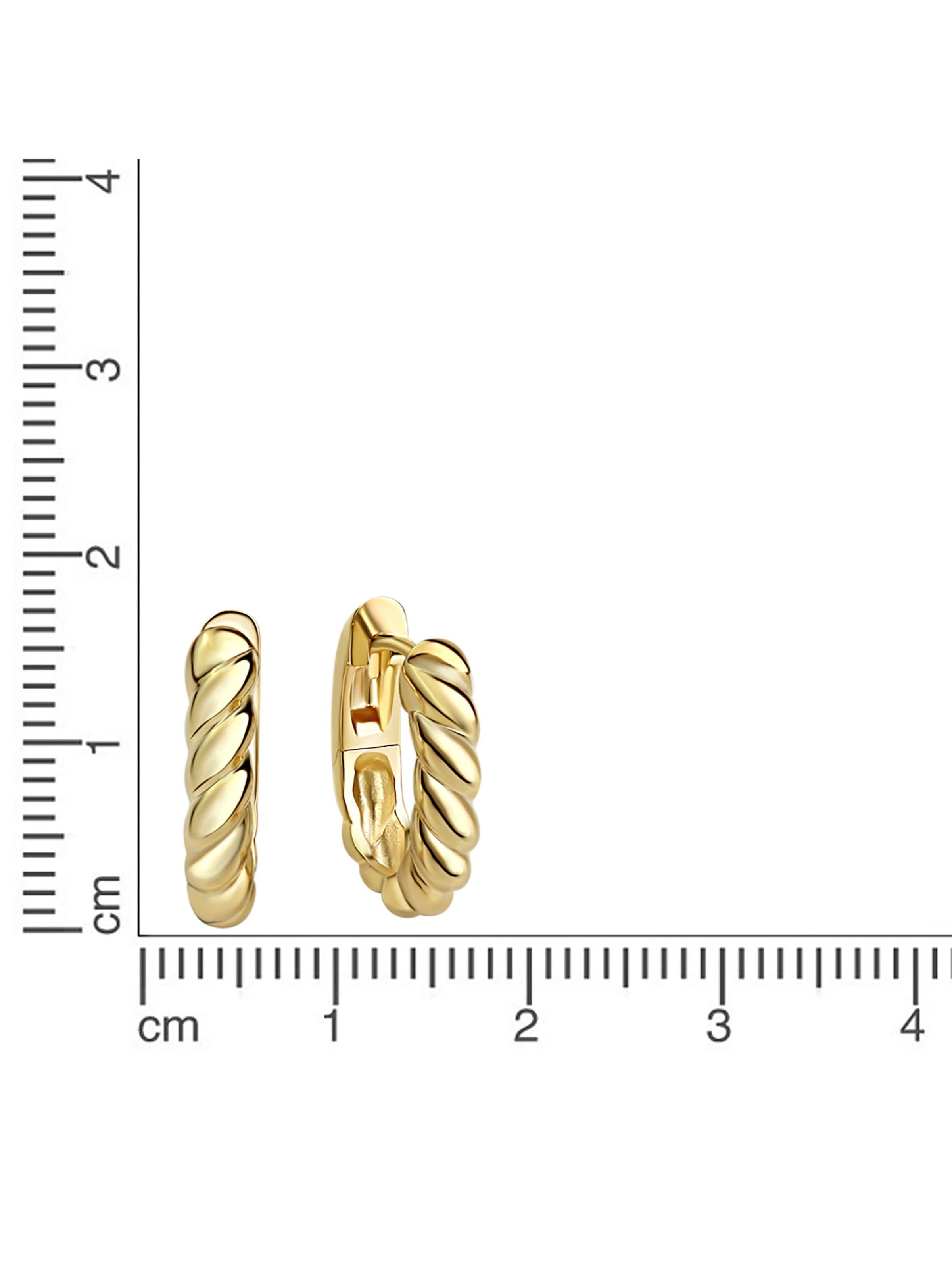 CELESTA Ohrringe in Gelb