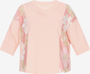 T-shirt joella en orange : devant
