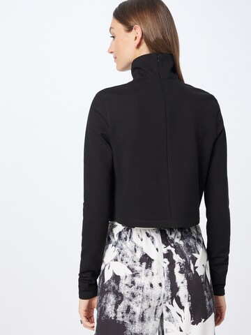Calvin Klein Majica 'Mock' | črna barva