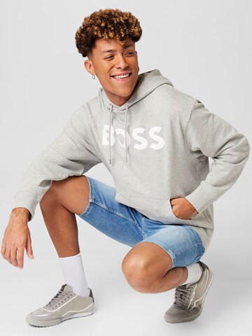 Sweat-shirt BOSS en gris