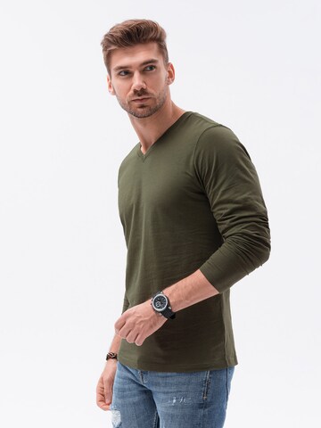 Ombre Shirt 'L136' in Green