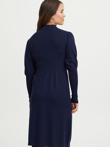 Fransa - Vestido de malha ' DEDINA ' em azul