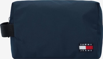 Tommy Jeans Toiletry Bag 'Ess' in Blue: front