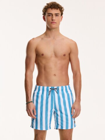 Shorts de bain Shiwi en bleu : devant