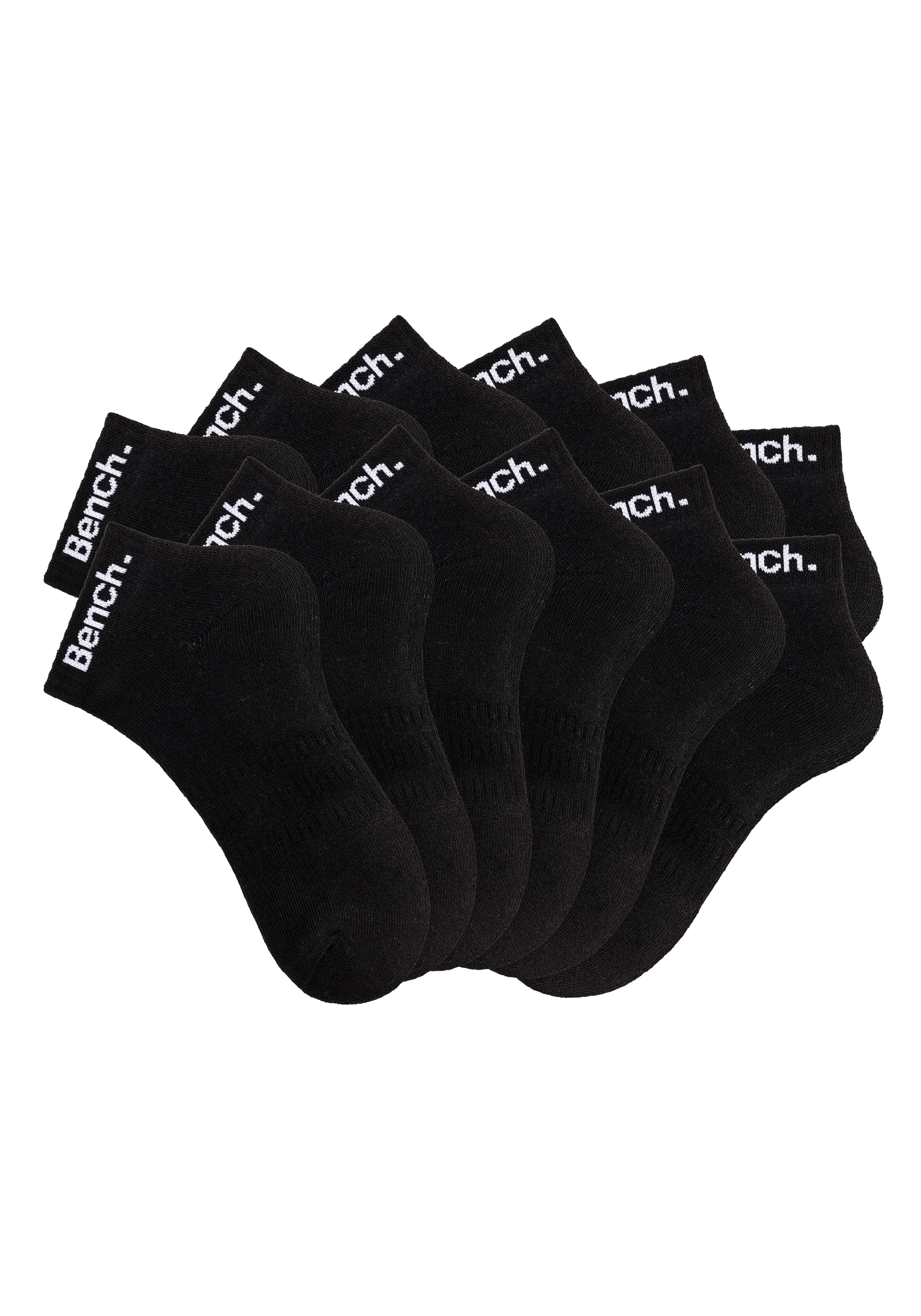 Frauen Sportbekleidung BENCH Sportsocken in Schwarz - KB82267 Frauen Sportbekleidung BENCH Sportsocken in Schwarz - KB82267