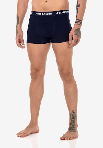 Redbridge Boxershorts 'Bangor' in Blauw: voorkant