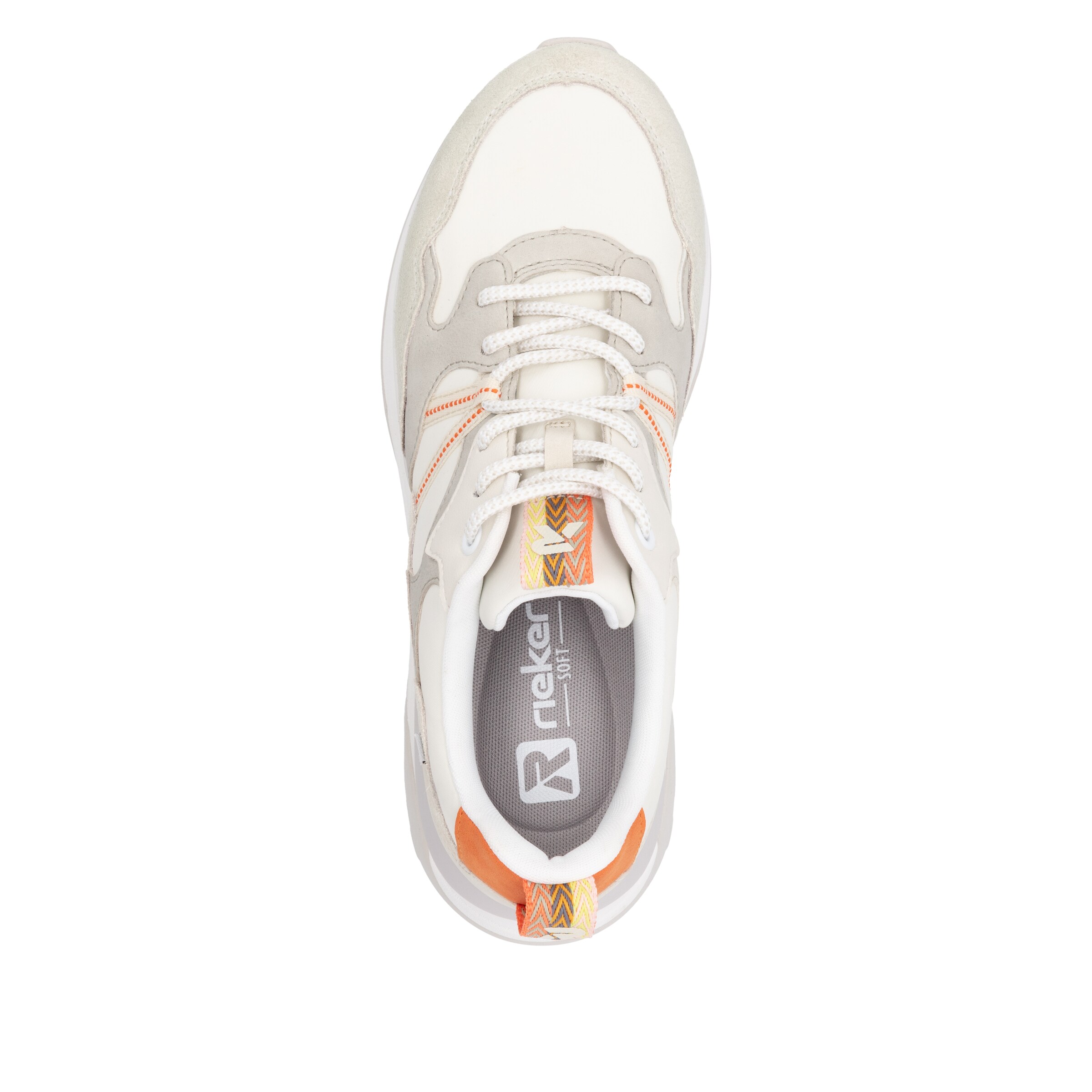 Baskets basses Rieker Sport en blanc