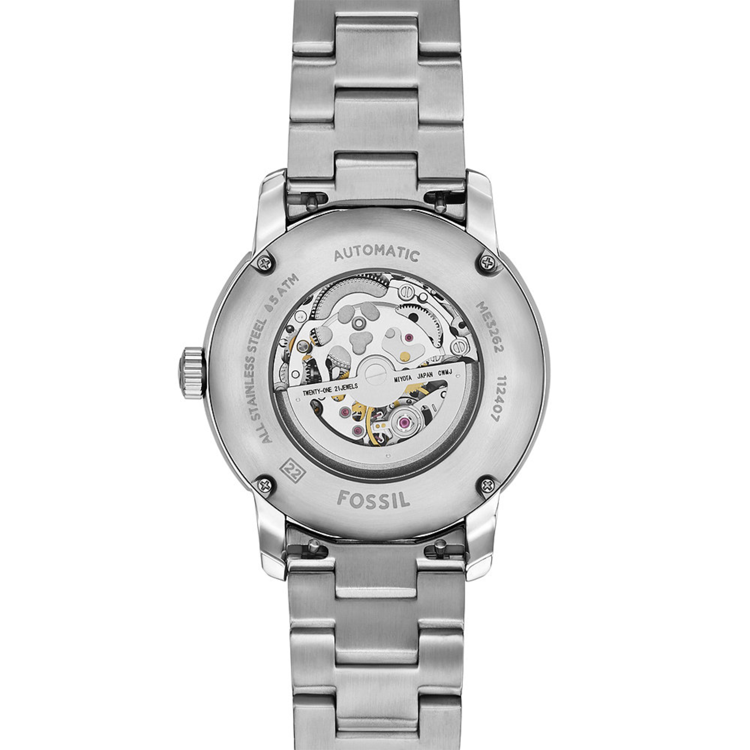 FOSSIL Uhr 'Heritage' in Silber