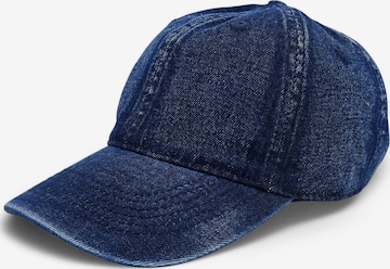 styleBREAKER Cap 'Jeans Baseball Cap' in Blue: front